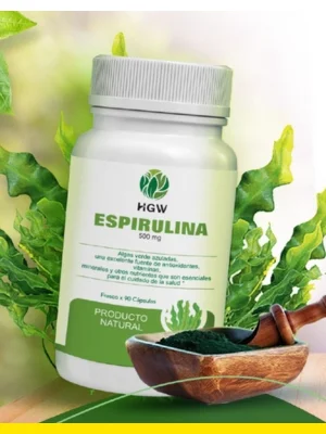 Espirulina 500 mg
