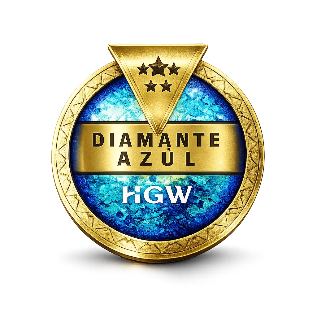 Rango Diamante Azul 5 Estrellas HGW